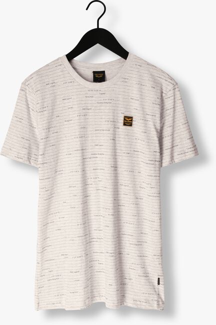 PME LEGEND T-shirt SHORT SLEEVE R-NECK SINGLE JERSEY MELANGE Gris clair - large