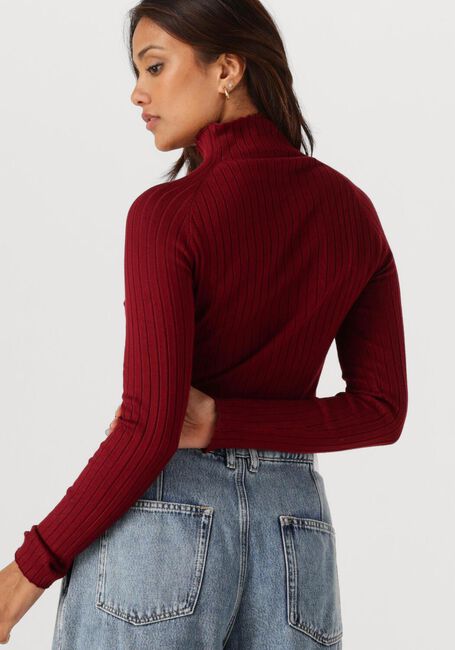 YDENCE Haut KNITTED TOP KIT Bordeaux - large