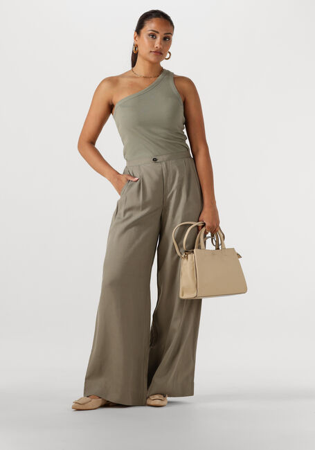 SELECTED FEMME Haut SLFANNA ONE SHOULDER TOP Olive - large