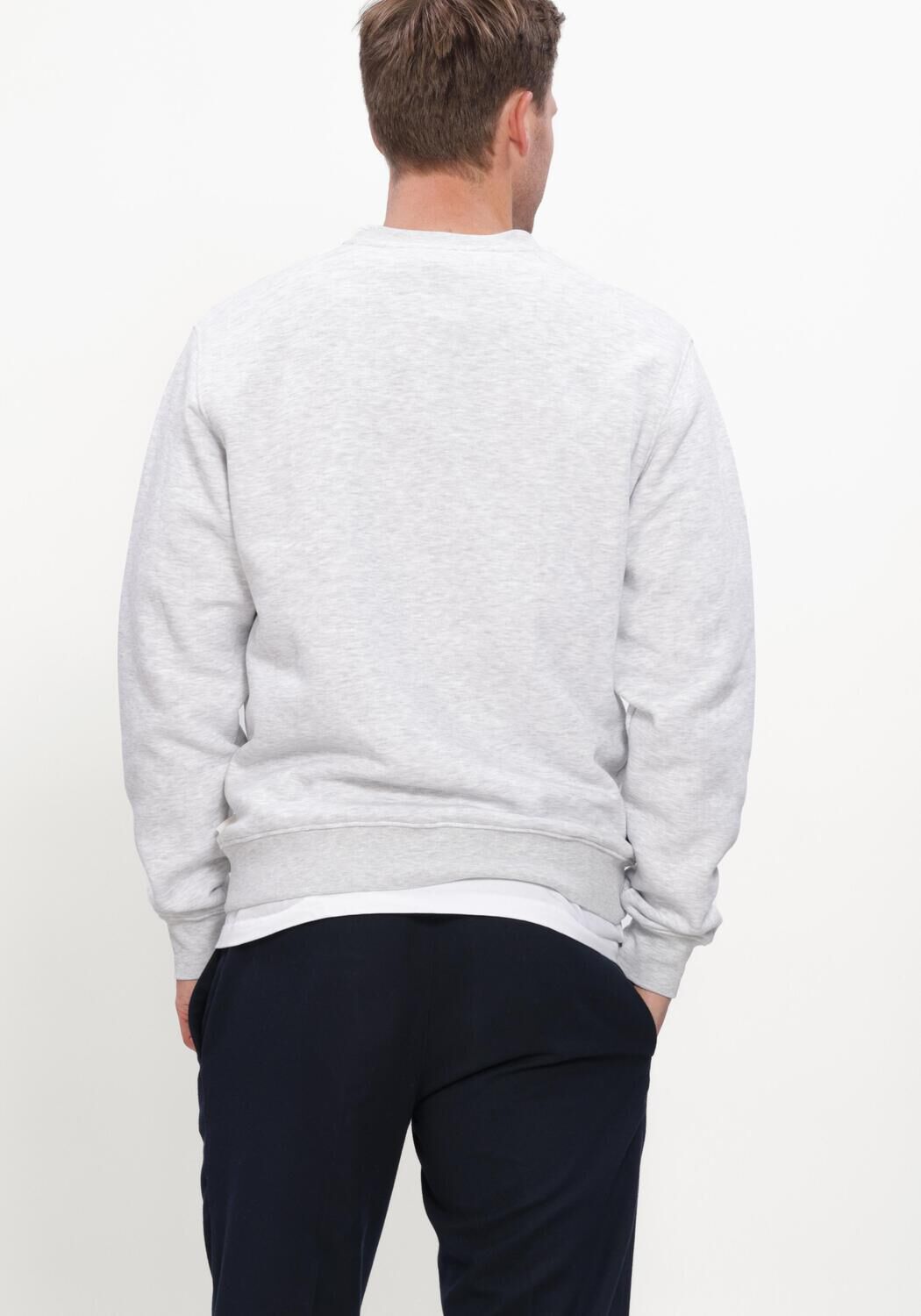 Lichtgrijze THE GOODPEOPLE Sweater LEFF - large