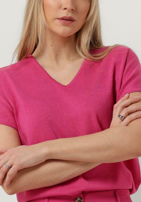 YDENCE T-shirt KNITTED TOP SAMMY Rose clair - large