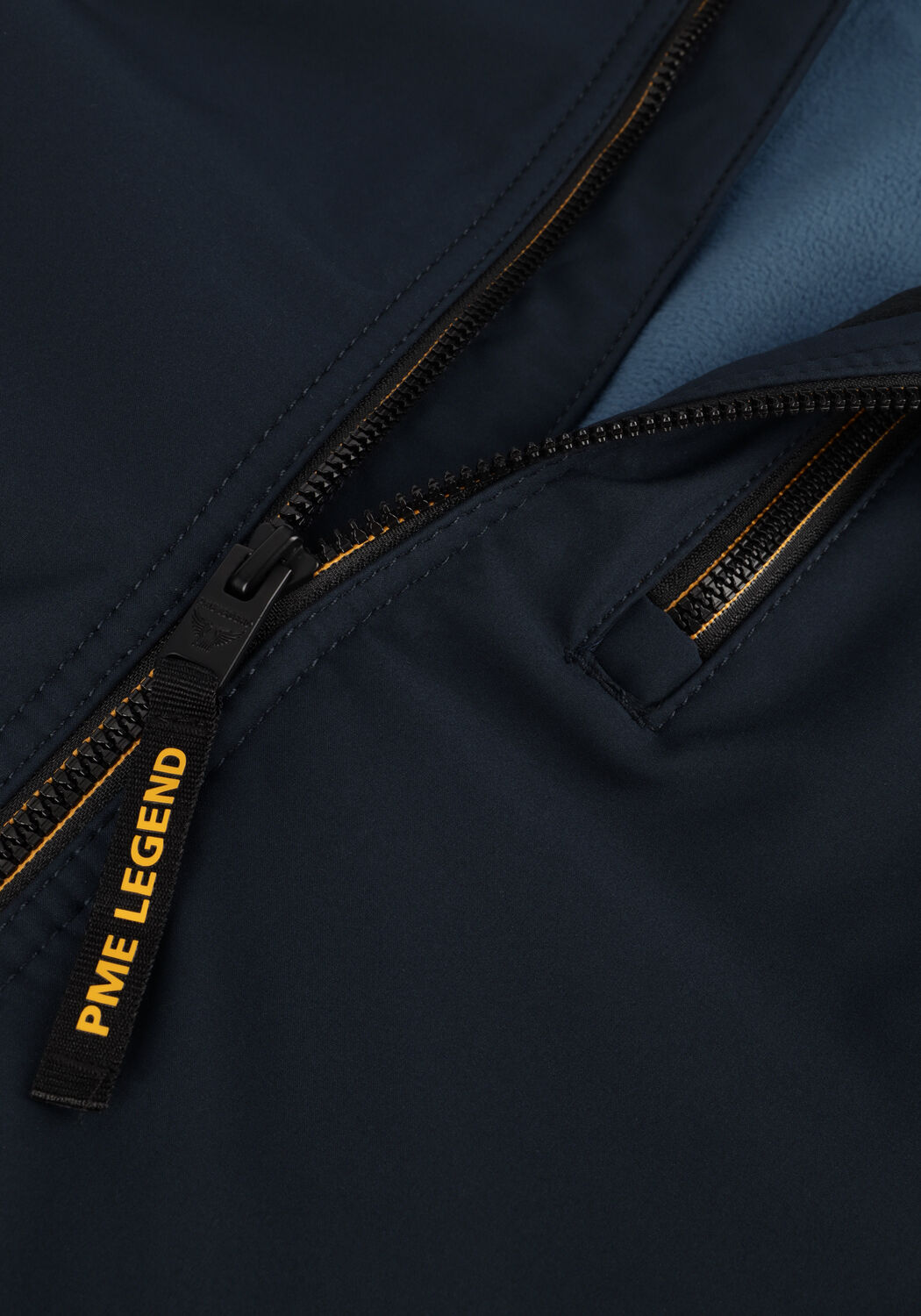 PME LEGEND Jack BOMBER JACKET SKYGLIDER SOFTSHELL en bleu - large