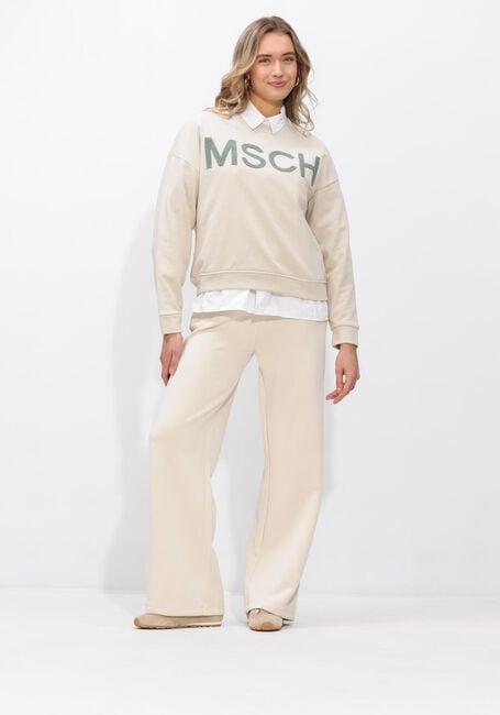 Ecru MSCH COPENHAGEN Sweater MSCHMELA BRIENA MSCH SWEATSHIRT - large