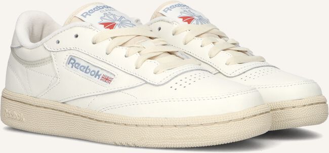 Beige REEBOK Sneakers CLUB C 85 WOMAN Beige REEBOK Sneakers CLUB C 85 WOMAN - large