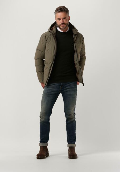 Groene BUTCHER OF BLUE Trui STRUCTURE CREW - large