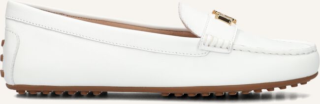 LAUREN RALPH LAUREN BARNSBURY FLATS Mocassins en blanc Omoda