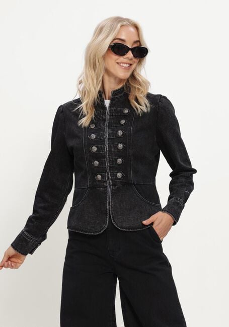HAUTE L'AMITI&Eacute; Jack DENIM UNIFORM JACKET en gris - large