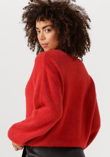Rode JANSEN AMSTERDAM Trui CAILY TRUI P 150 ROUND NECKLINE - large