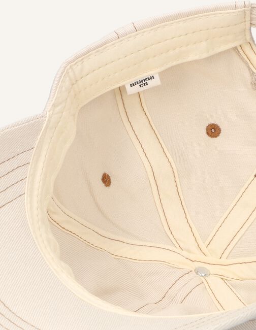 Witte BECKSONDERGAARD Pet SOLID CAP Witte BECKSONDERGAARD Pet SOLID CAP - large