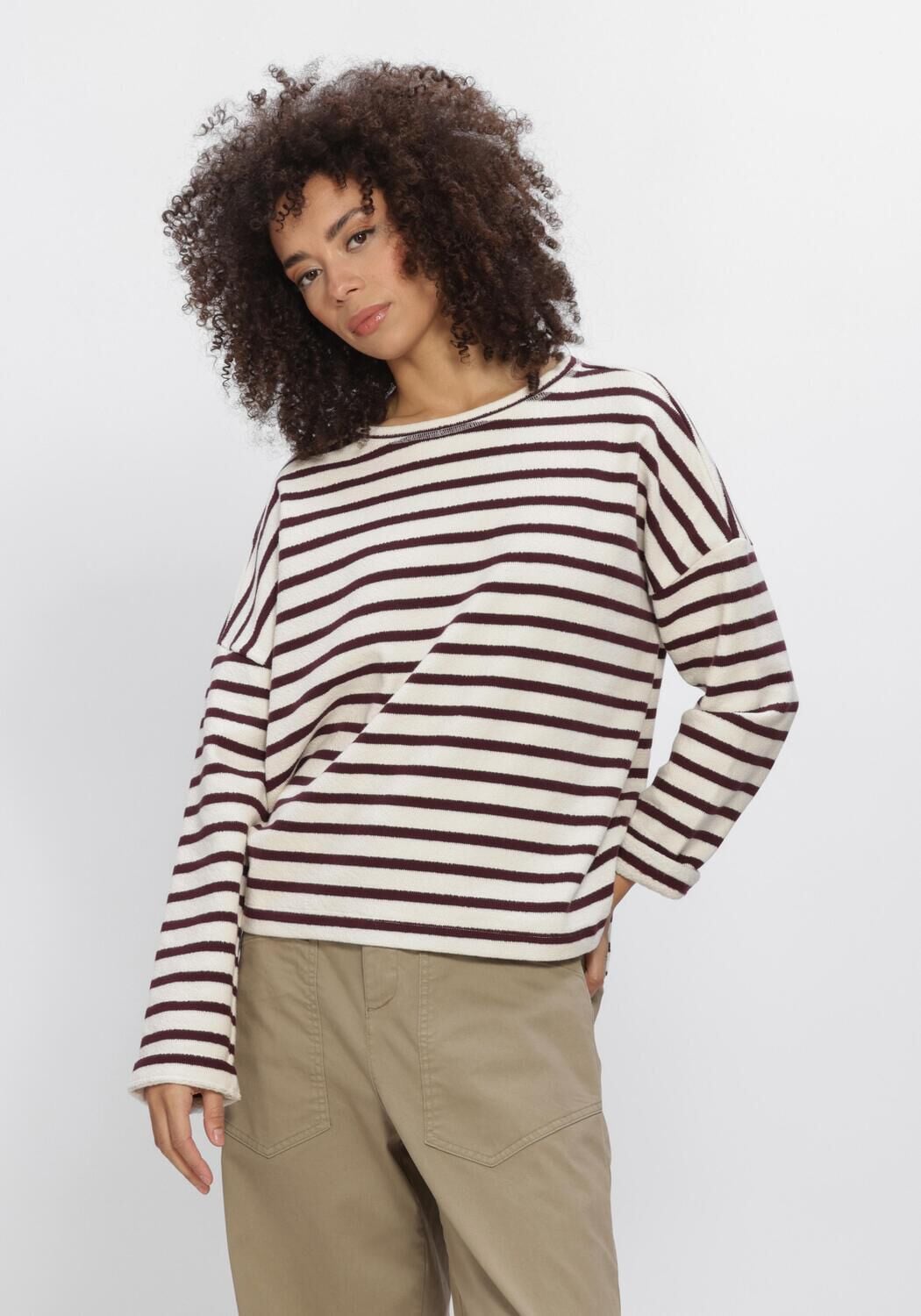 PENN & INK Pull W26T1313 Blanc - large