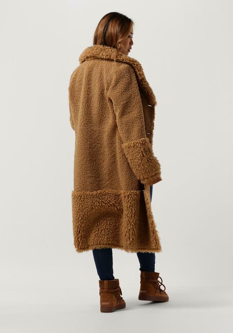 BEAUMONT Manteau Teddy LAMMY REVERSIBLE COAT en marron - large
