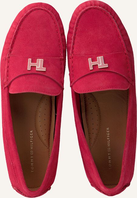 Rode TOMMY HILFIGER Mocassins TH HARDWARE MOCASSIN Rode TOMMY HILFIGER Mocassins TH HARDWARE MOCASSIN - large