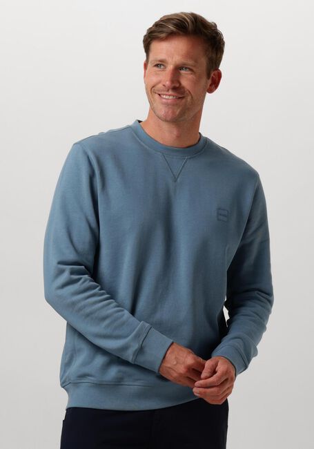 Blauwe BOSS ORANGE Sweater WESTART 10234591 02 - large
