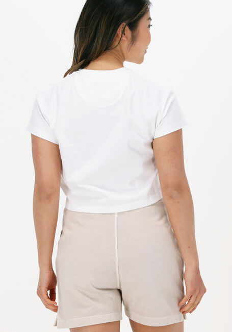 LYLE & SCOTT T-shirt CROPPED T-SHIRT en blanc - large