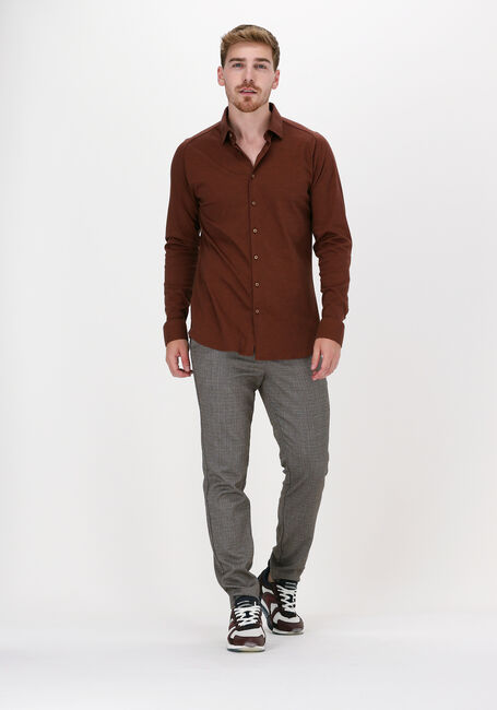 Bruine DESOTO Casual overhemd CASUAL KENT 1/1 - large