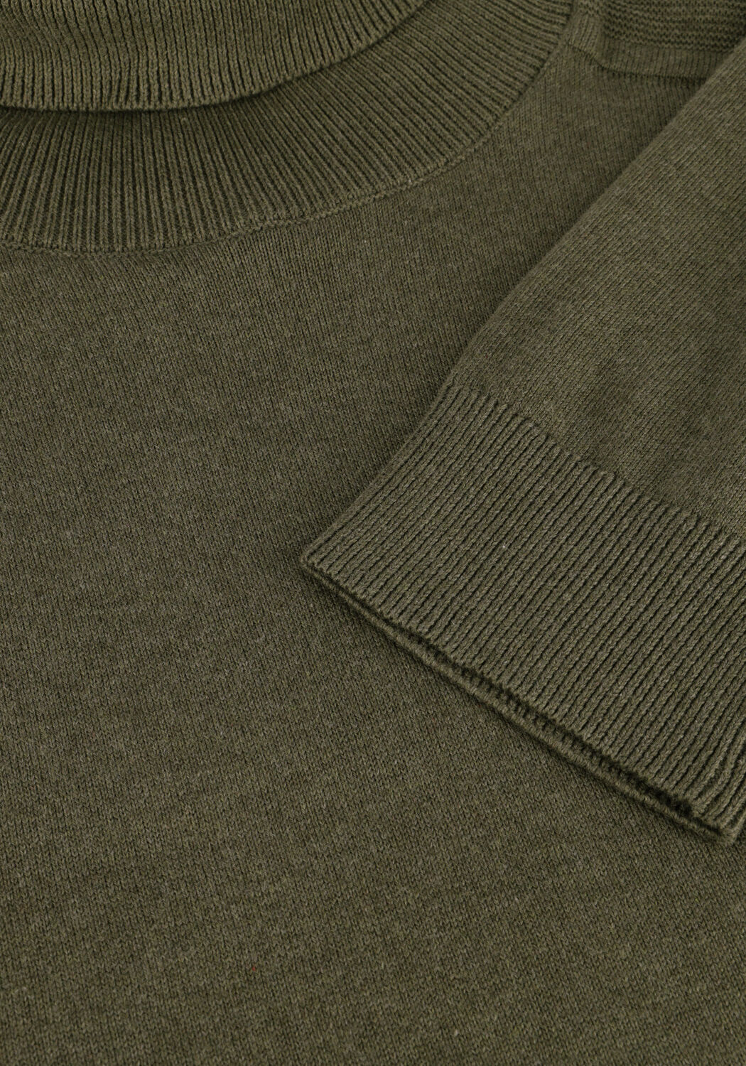 Groene SELECTED MEN Coltrui SLHBERG ROLL NECK NOOS - large