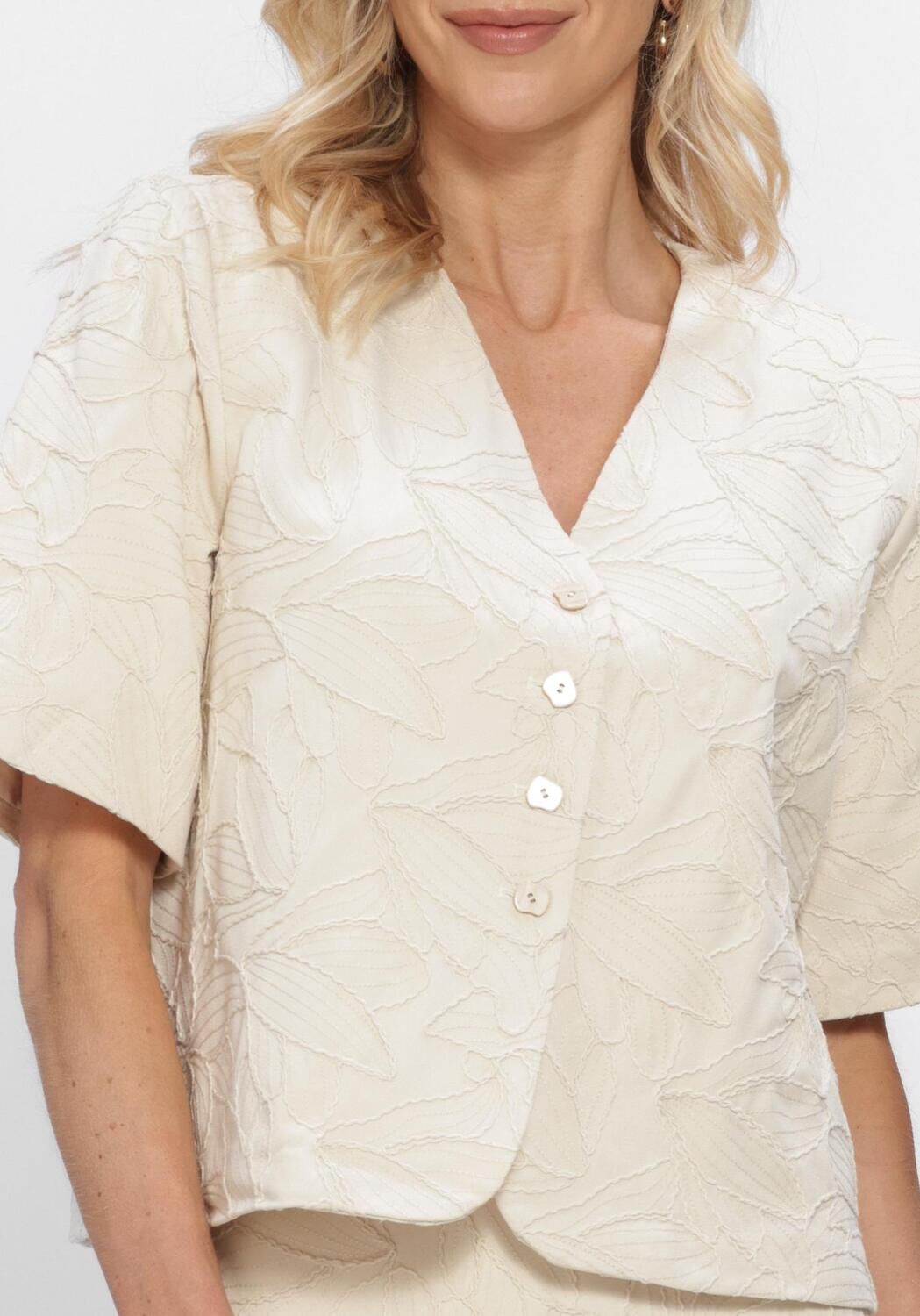 OBJECT Blazer OBJMATHILDA LISA 2/4 LO BLAZER en blanc - large