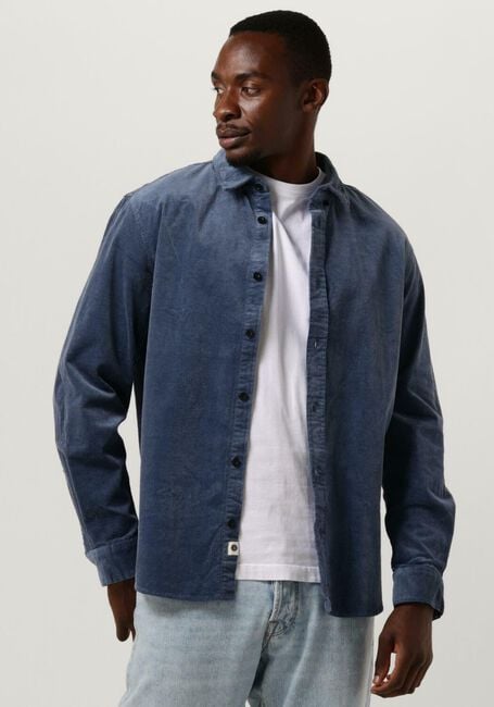 ANERKJENDT Surchemise AKLEIF CORDUROY SHIRT Bleu clair - large