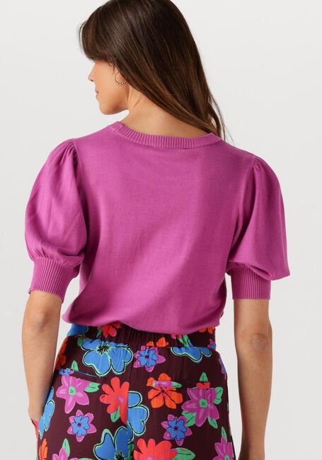 MINUS Haut LIVA KNIT TEE en violet - large