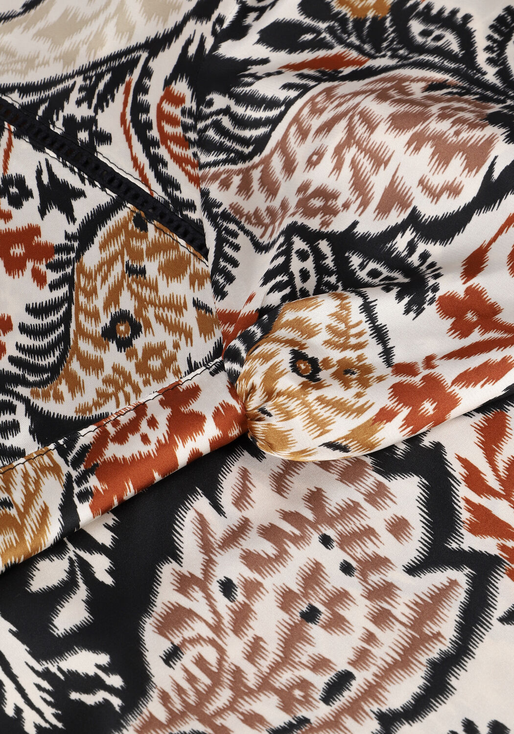 Multi SUMMUM  BLOUSE PUFF SLEEVES PAISLEY - large