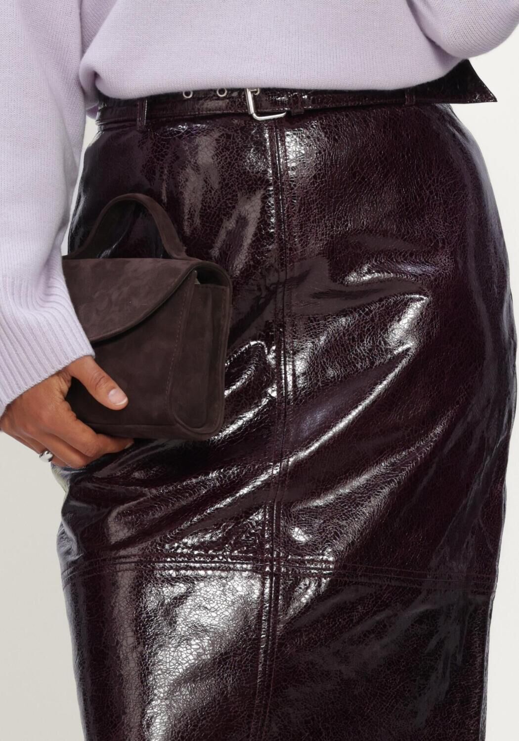 COPENHAGEN MUSE Jupe midi CMAMY-SKIRT Bordeaux - large