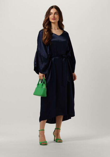 NOTRE-V Robe midi NV-BELLE MIDI DRESS Bleu foncé - large