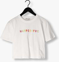 Witte HARPER & YVE T-shirt HARPER-SS