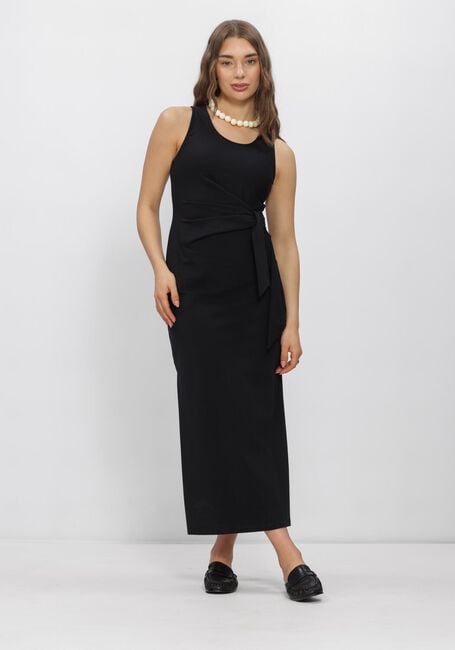 SUMMUM DRESS COTTON ELASTANE HEAVY Robes en noir - large