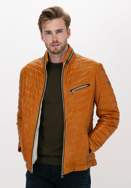 Camel MILESTONE Leren jas DAMIANO - large