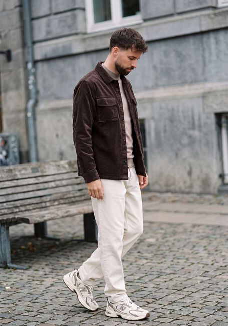 MACED Pull M-ALEX en taupe - large