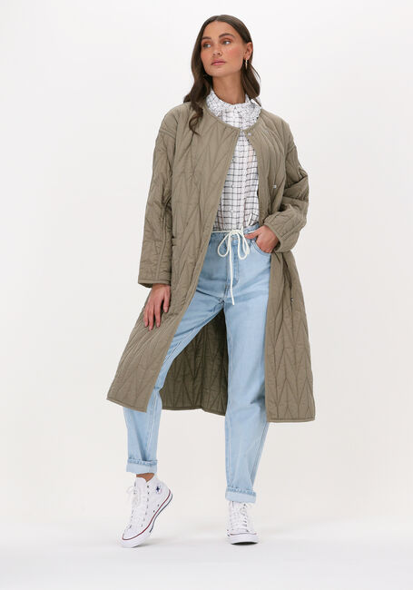 LEVETE ROOM Jack MAGNOLIA 7 JACKET Kaki - large