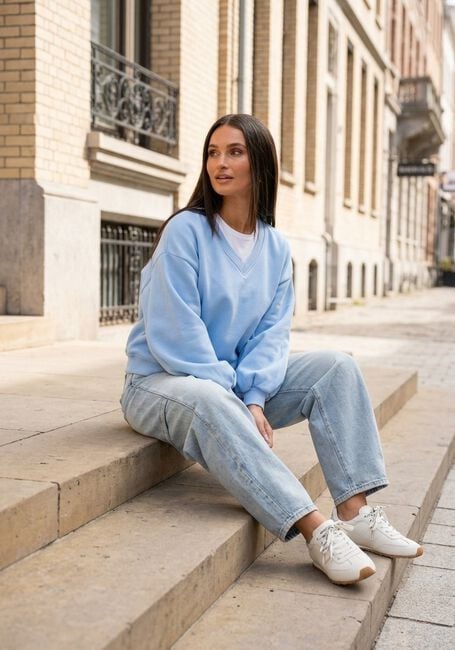 YDENCE Pull SWEATER KYOMI Bleu clair - large
