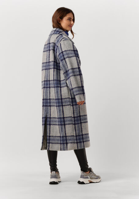 MODSTRÖM Manteau SALLIE CHECK COATR Gris clair - large