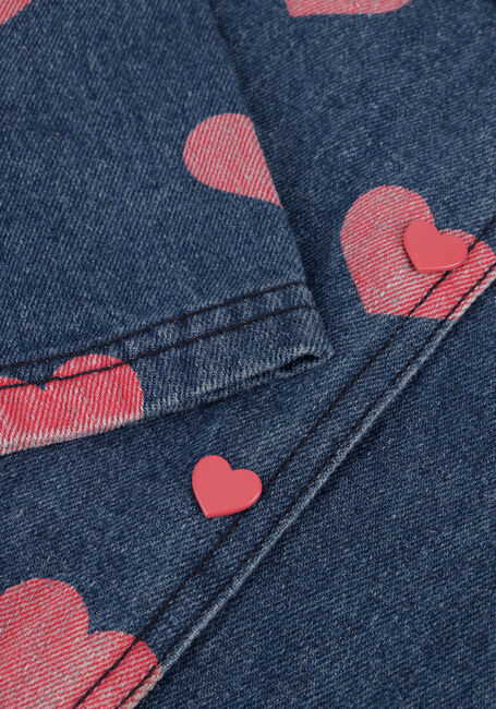Blauwe KONGES SLOJD  MAGOT DENIM SHIRT AOP GOTS Blauwe KONGES SLOJD  MAGOT DENIM SHIRT AOP GOTS - large