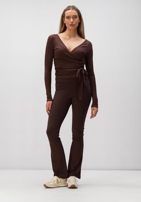 NEO NOIR ULIANNA LEGGINGS PANTS Pantalons en marron - large