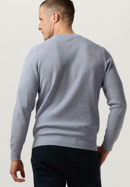 PROFUOMO Pull STRUCTURE CREW NECK Bleu clair - large