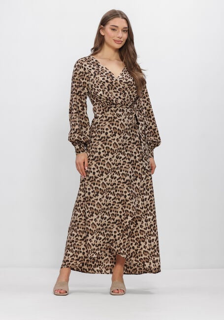 Bruine OMODA ATELIER Maxi jurk OM-DIVA X BO - large