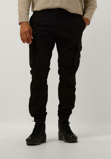 CALVIN KLEIN Pantalon cargo SKINNY WASHED CARGO en noir - large