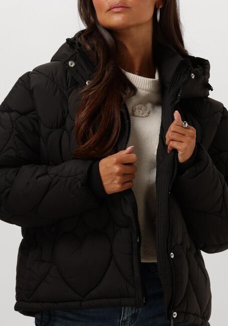 Zwarte FABIENNE CHAPOT Gewatteerde jas PRISCA SHORT PUFFER - large