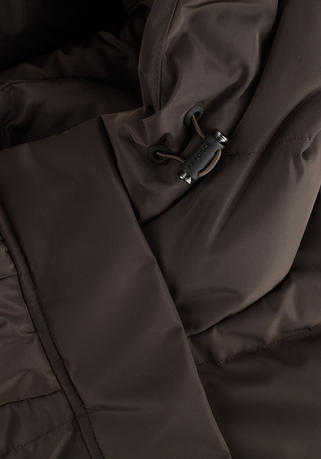 AIRFORCE Veste matelass&eacute; CARLY JACKET en marron - large