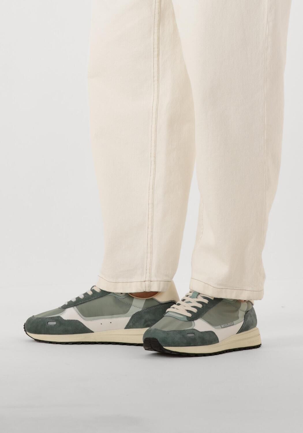 Blauwe WOOLRICH Sneakers RETRO SNEAKER MAN - large