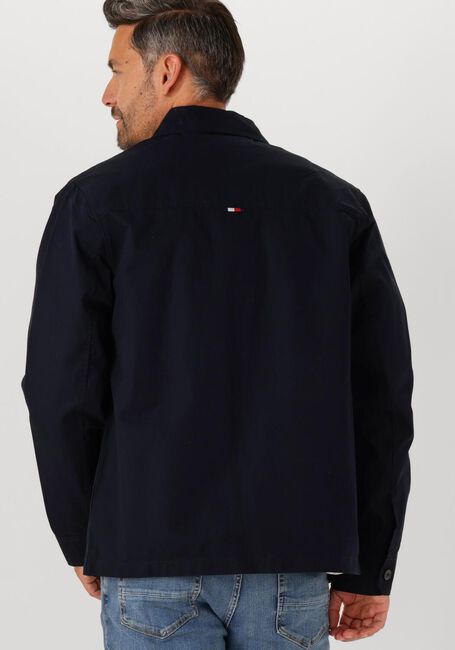TOMMY HILFIGER Jack COTTON TWILL SHIRT JACKET Bleu foncé - large