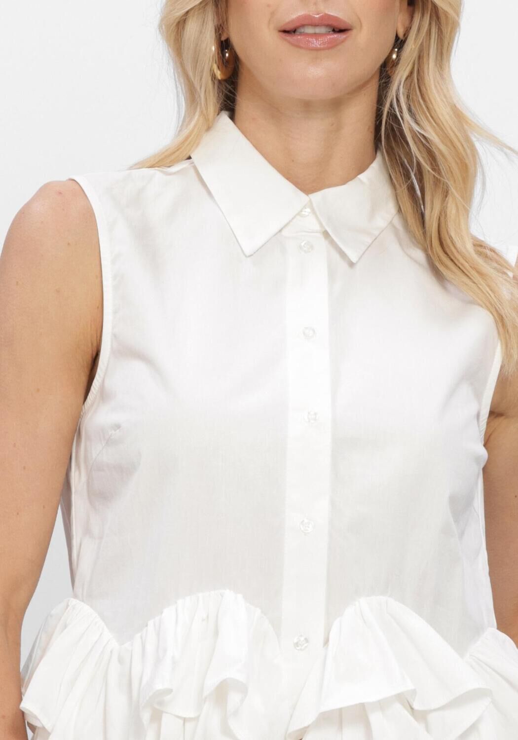 Y.A.S. YASTORINA SL SHIRT Hauts & T-shirts en blanc - large