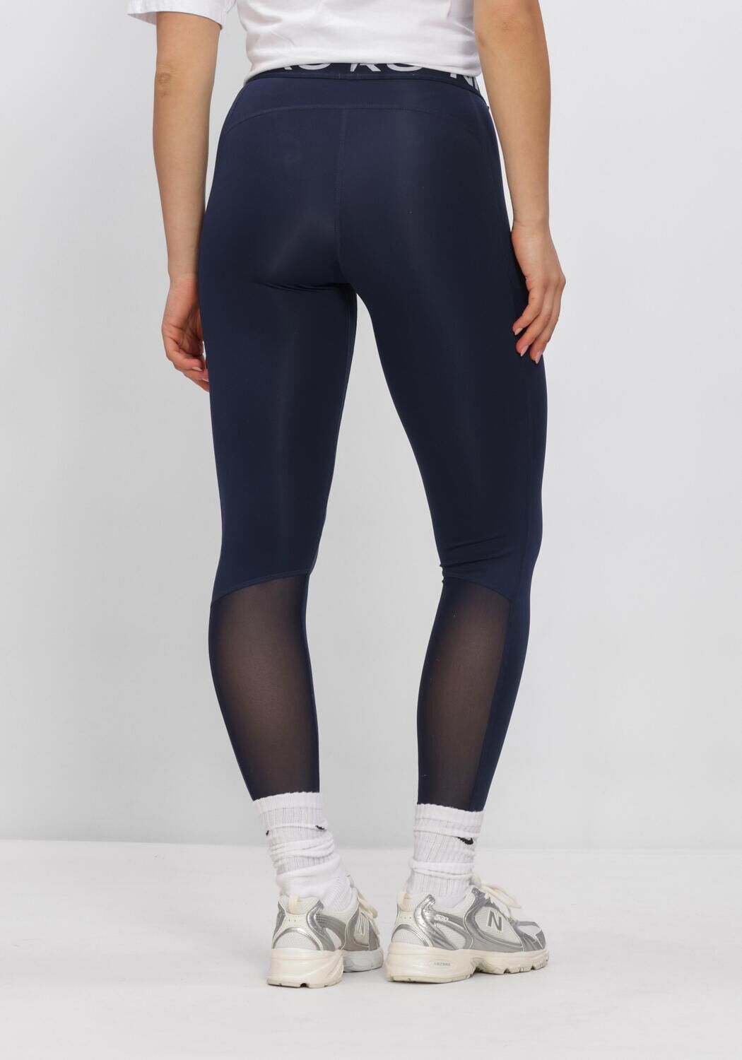 Donkerblauwe NIKE Broeken/jumpsuits NIKE PRO - large