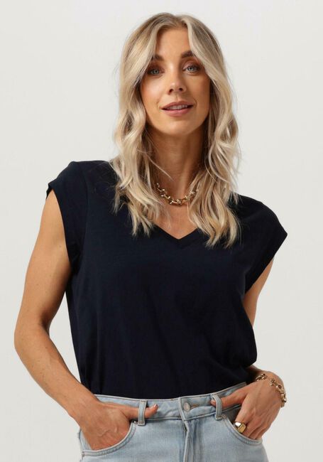 CC HEART T-shirt BASIC V-NECK TSHIRT Bleu foncé - large