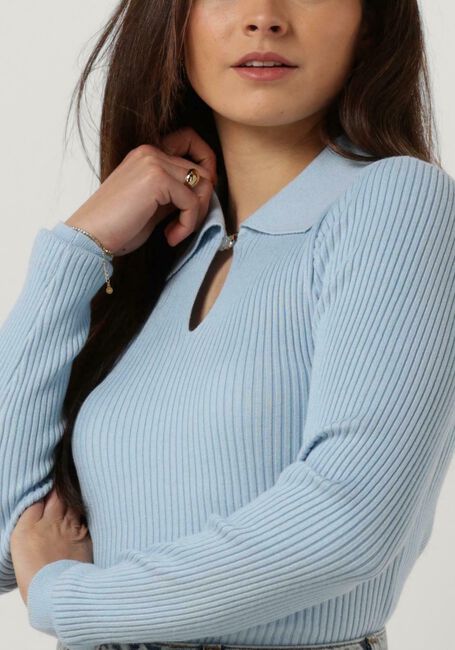HARPER & YVE Pull YENN-LS en bleu - large