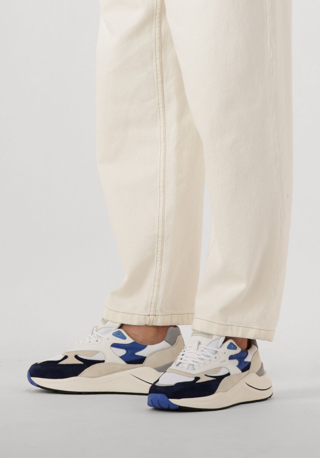 D.A.T.E Baskets basses FUGA en bleu - large