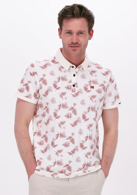 Gebroken wit VANGUARD Polo SHORT SLEEVE POLO PIQUE STRETCH - large