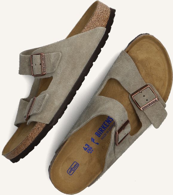 Taupe BIRKENSTOCK Slippers ARIZONA Taupe BIRKENSTOCK Slippers ARIZONA - large