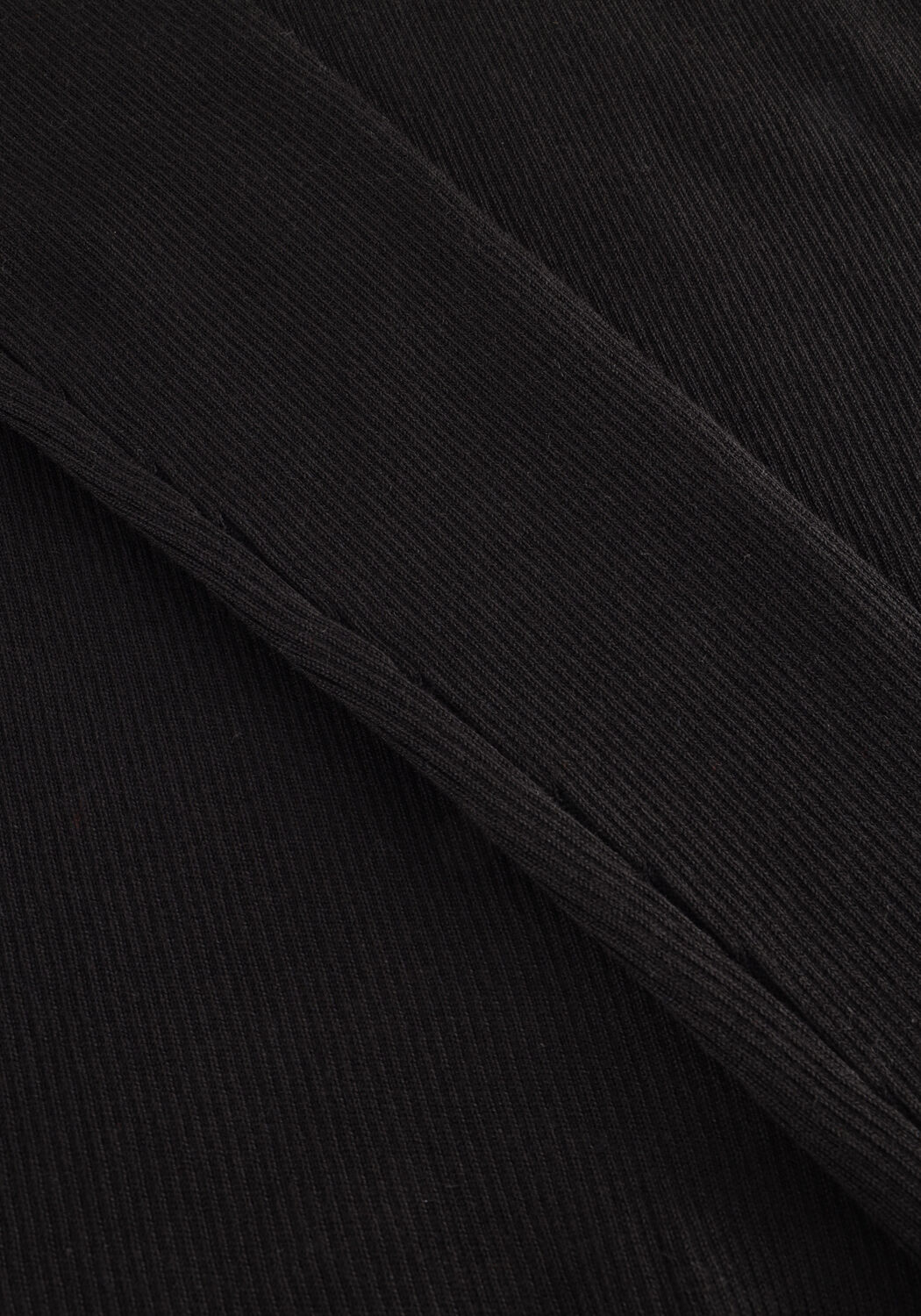 Zwarte CALVIN KLEIN Coltrui WOVEN LABEL ROLL NECK - large